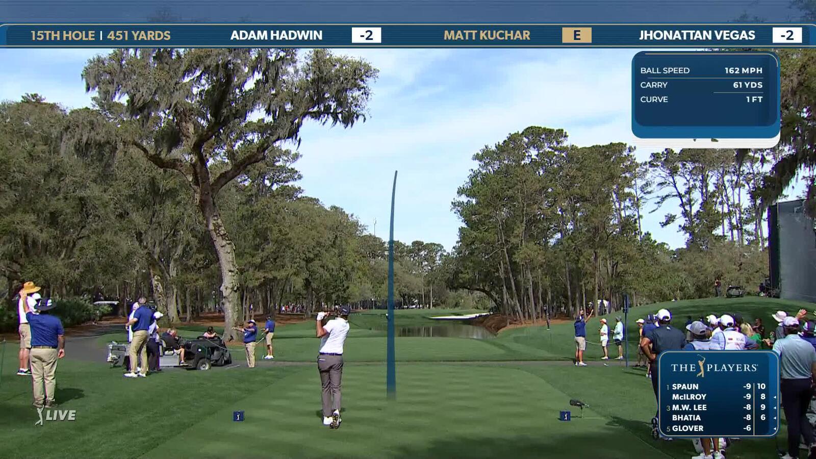 Matt Kuchar | Round 2 | 15th hole | Shot 1 | 2025 THE PLAYERS