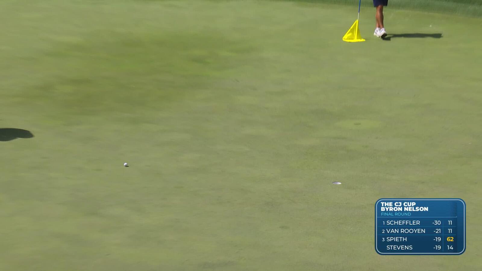 Takumi Kanaya | Round 4 | 18th hole | Shot 4 | 2025 THE CJ CUP