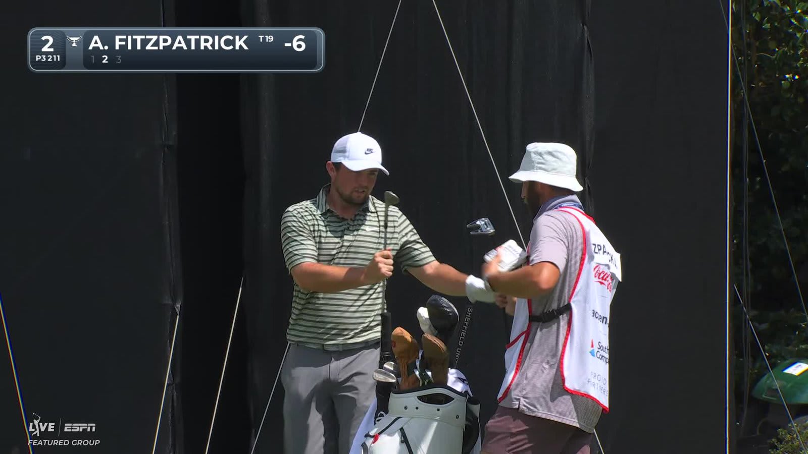 Alex Fitzpatrick | Round 4 | 2nd hole | Shot 2 | 2026 TOUR Championship