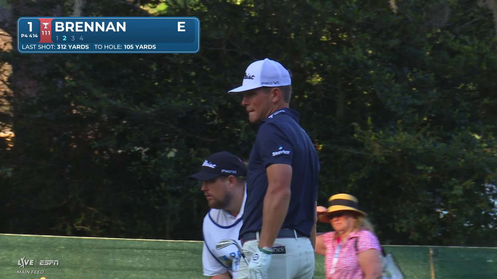 Michael Brennan | Round 1 | 1st hole | Shot 2 | 2026 RBC Heritage