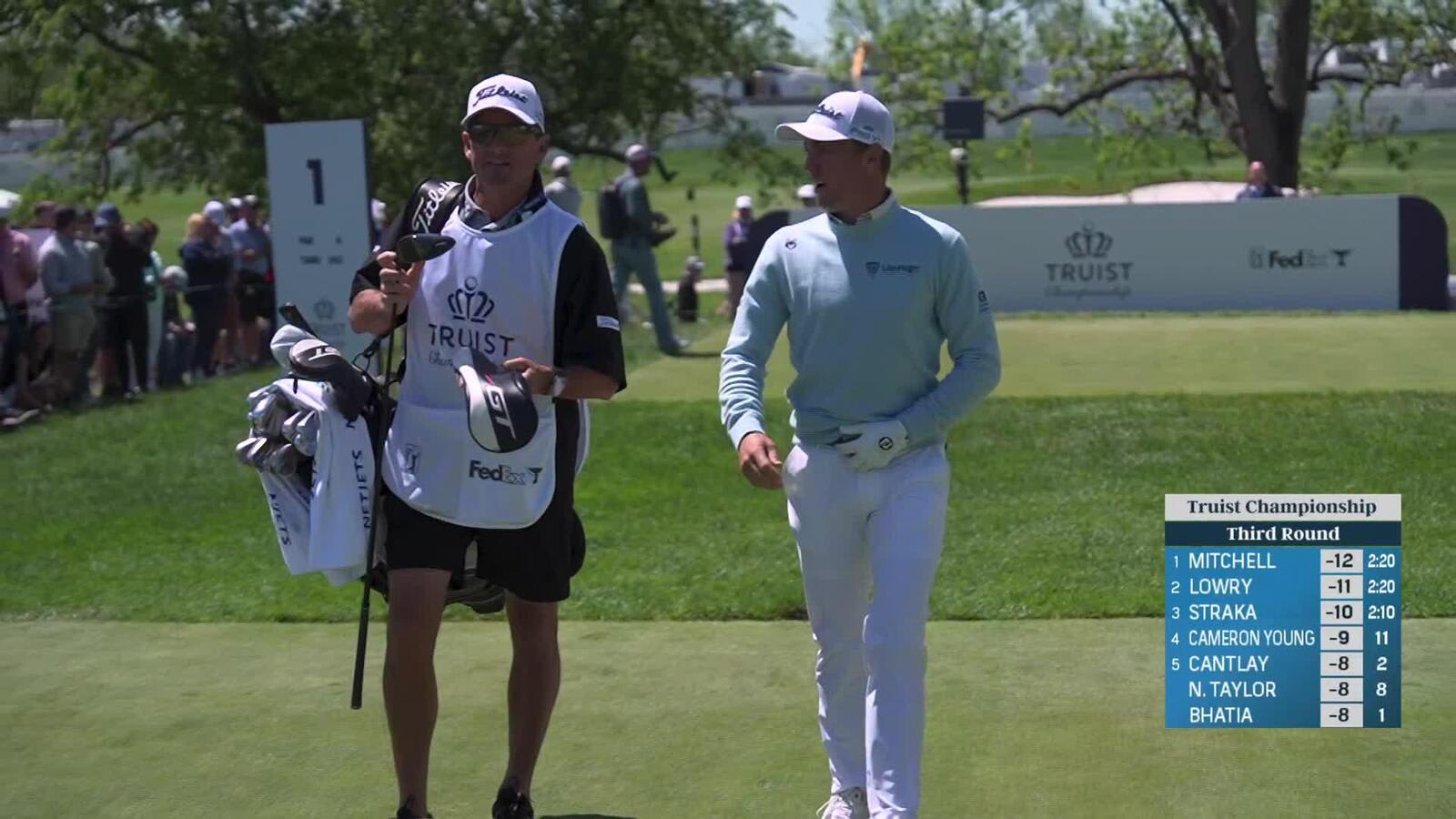 Justin Thomas | Round 3 | 1st hole | Shot 1 | 2025 Truist Championship