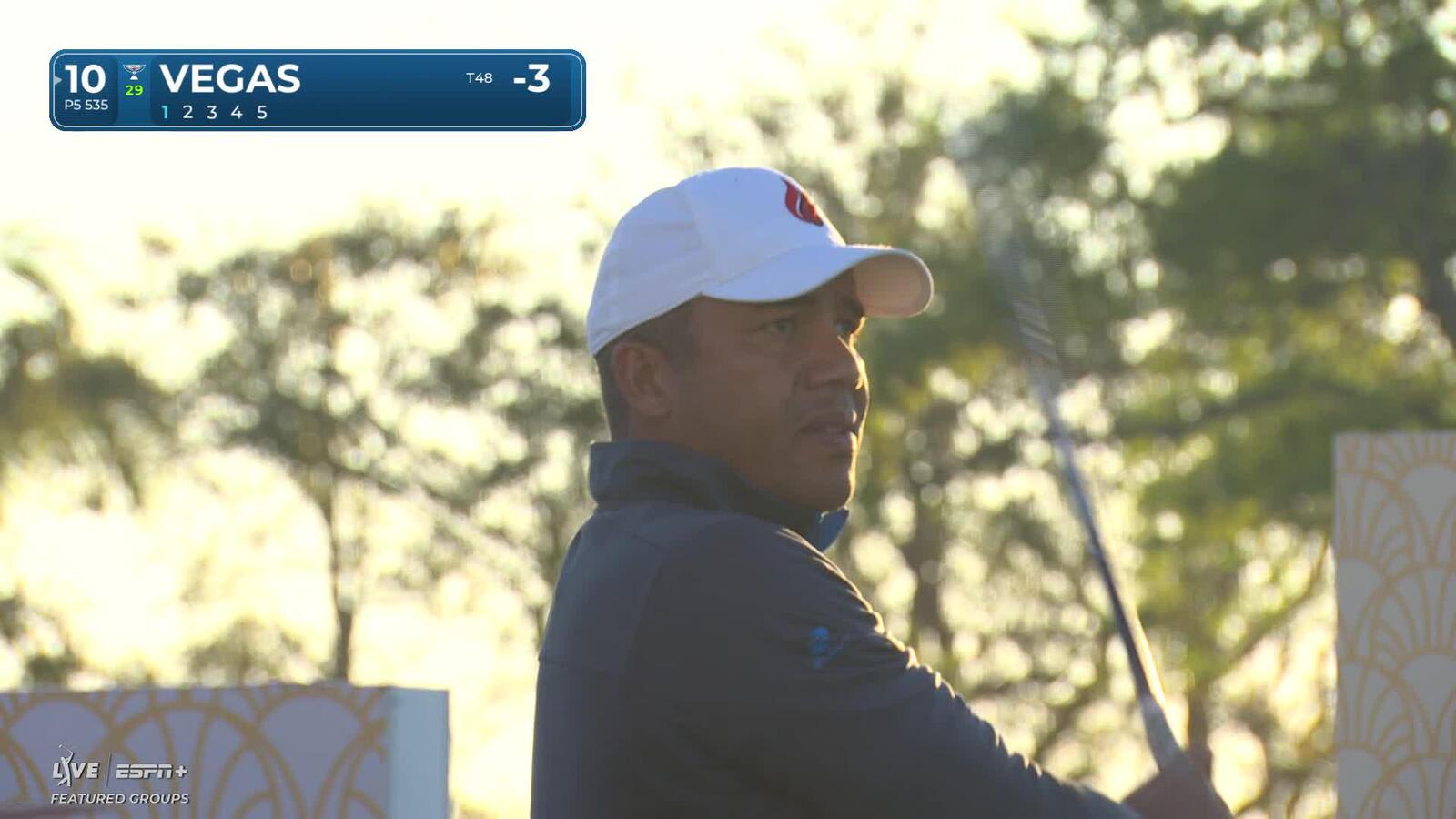 Jhonattan Vegas | Round 2 | 10th hole | Shot 1 | 2025 Cognizant Classic