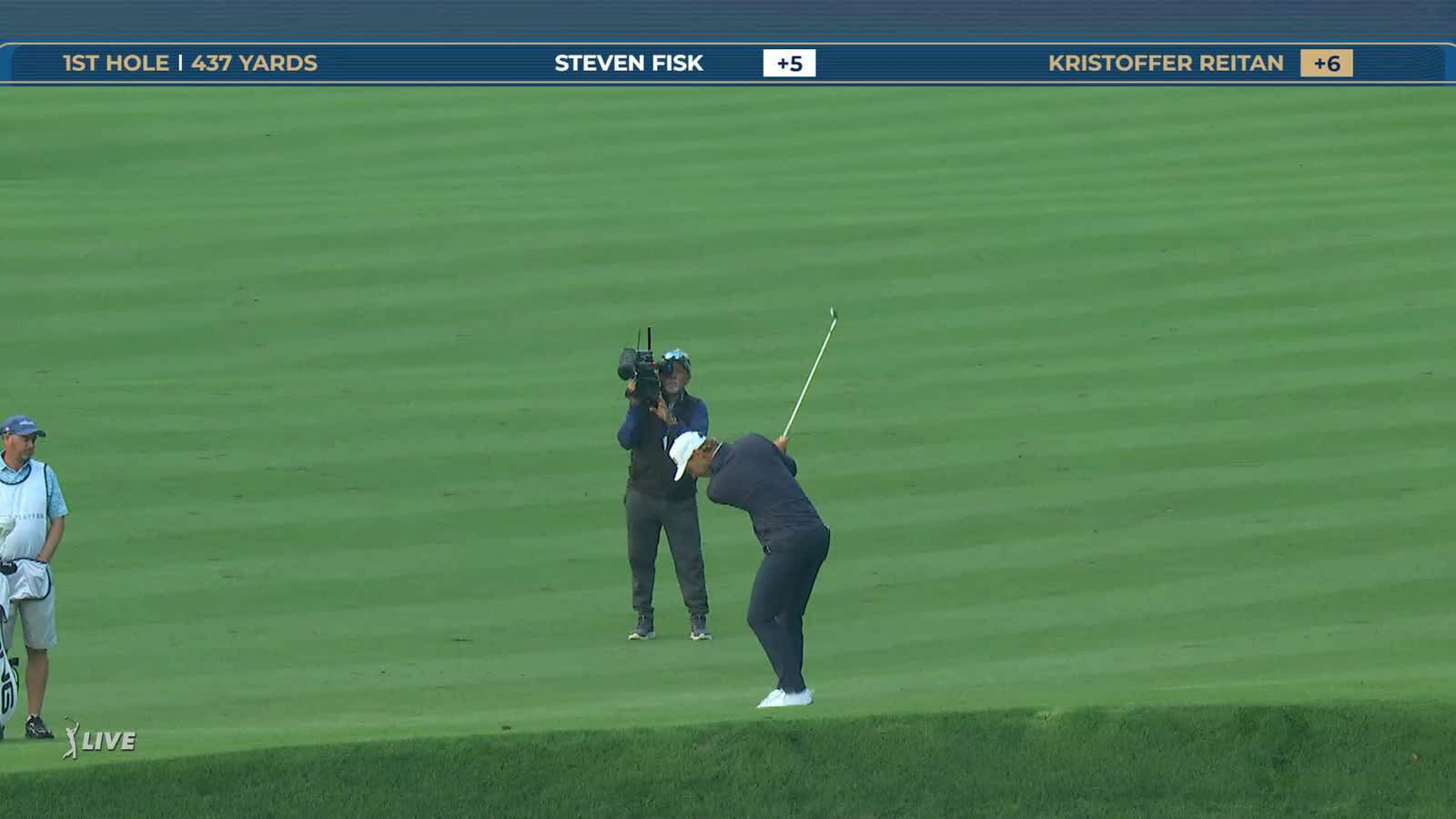 Kristoffer Reitan | Round 4 | 1st hole | Shot 2 | 2026 THE PLAYERS