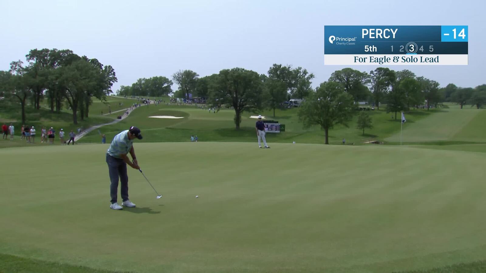 Cameron Percy | Round 3 | 5th hole | Shot 3 | 2025 Principal