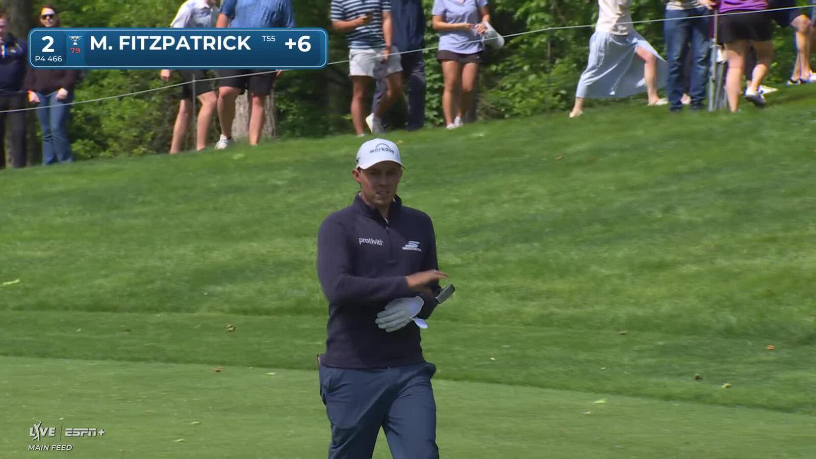 Matt Fitzpatrick | Round 3 | 2nd hole | Shot 2 | 2025 the Memorial