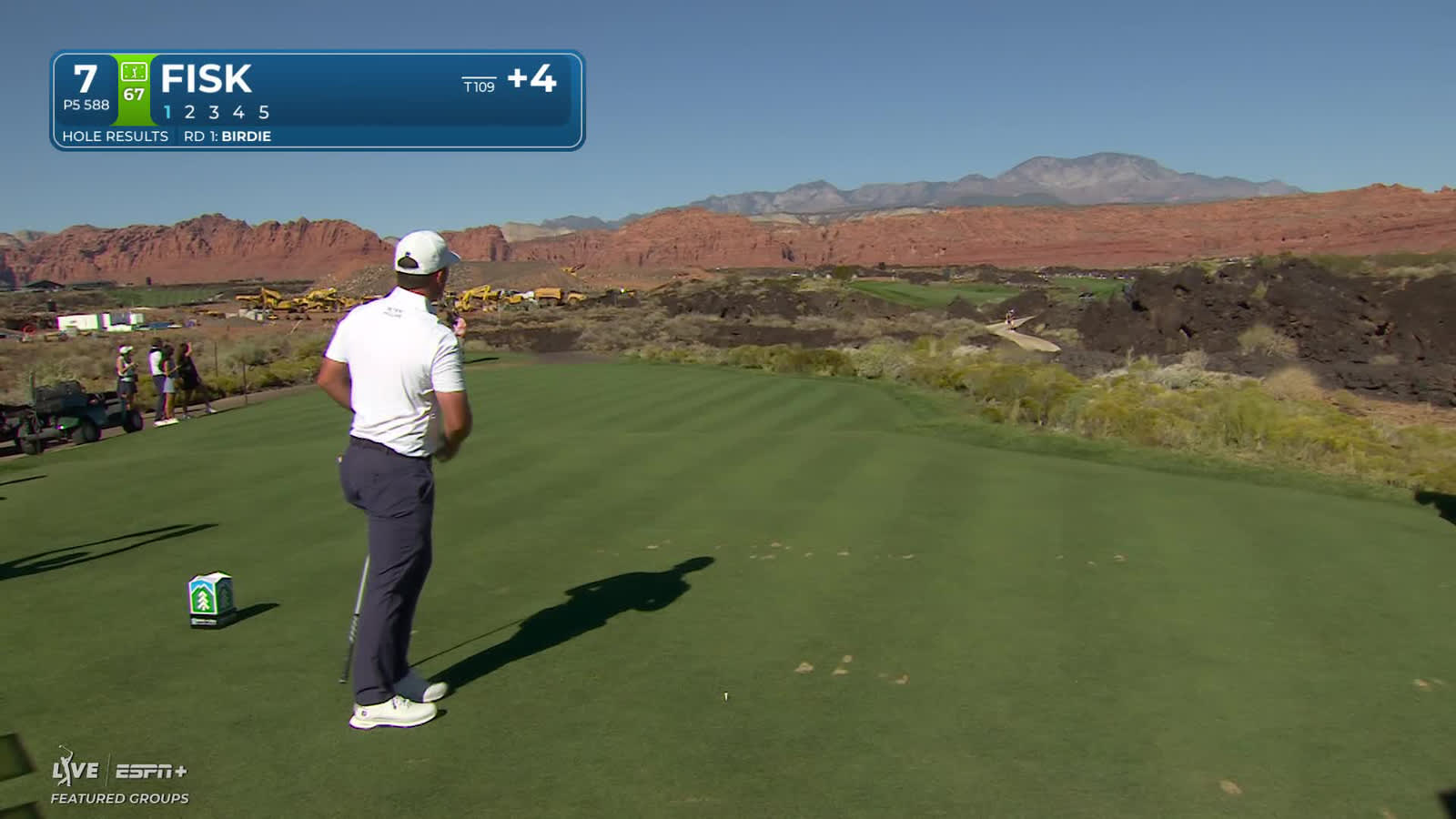 Steven Fisk | Round 2 | 7th hole | Shot 1 | 2025 Bank of Utah