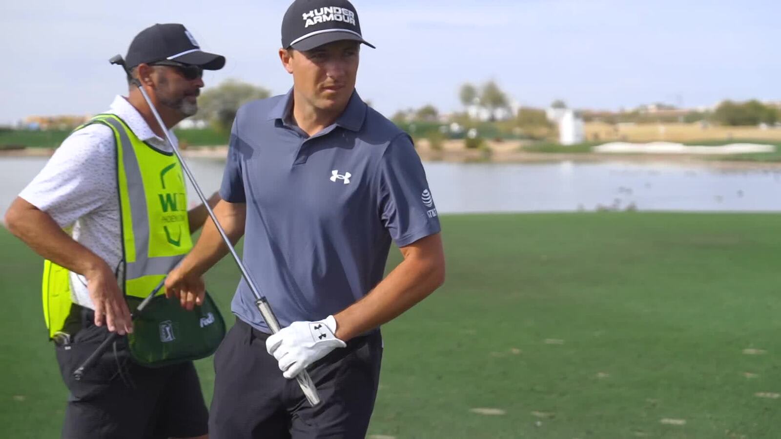 Jordan Spieth | Round 4 | 15th hole | Shot 3 | 2025 WM Phoenix Open