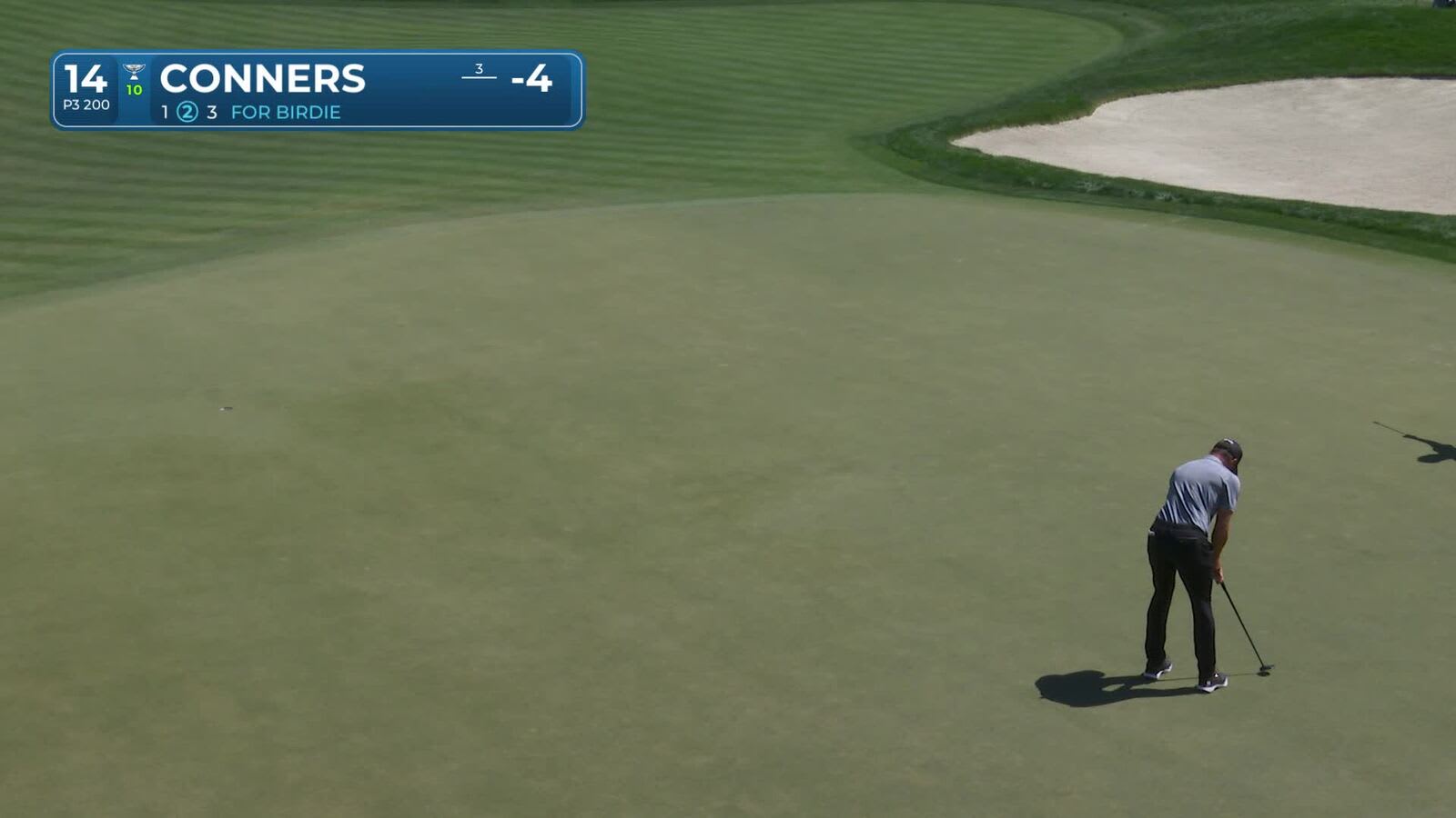 Corey Conners | Round 3 | 14th hole | Shot 2 | 2025 Arnold Palmer Invitational