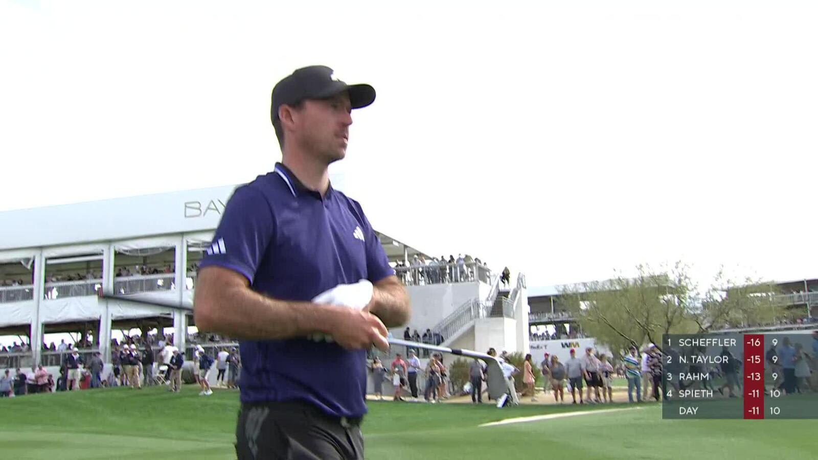 Nick Taylor | 2023 WM Phoenix Open | Round 4 | 10th hole | Shot 2