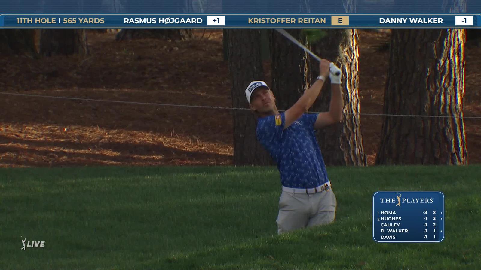 Kristoffer Reitan | Round 1 | 11th hole | Shot 3 | 2026 THE PLAYERS