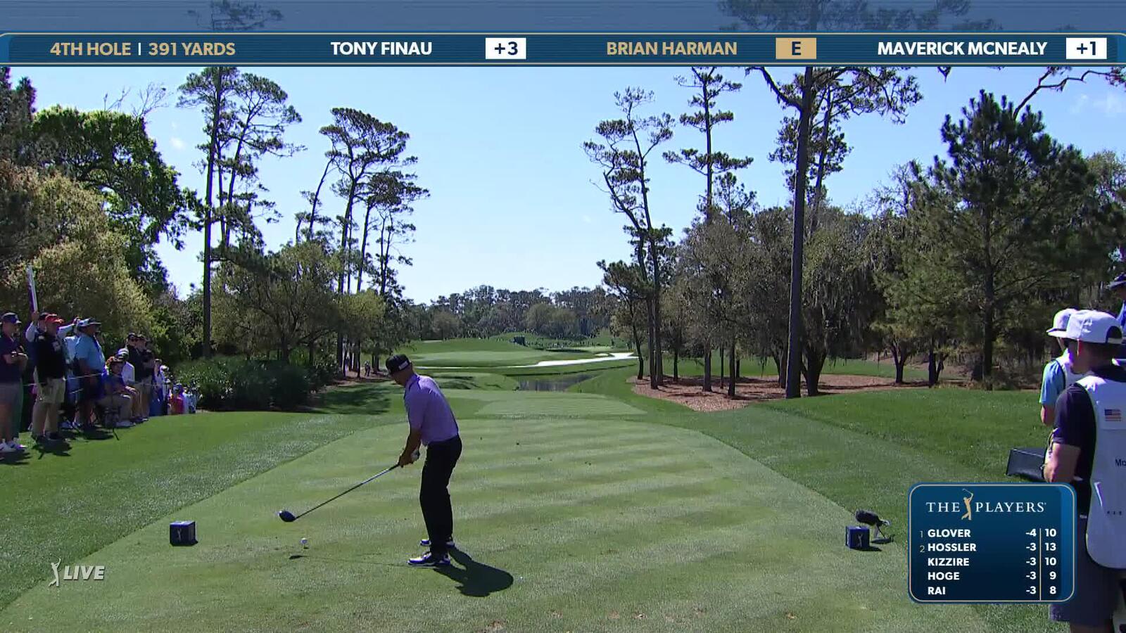 Brian Harman | Round 1 | 4th hole | Shot 1 | 2025 THE PLAYERS