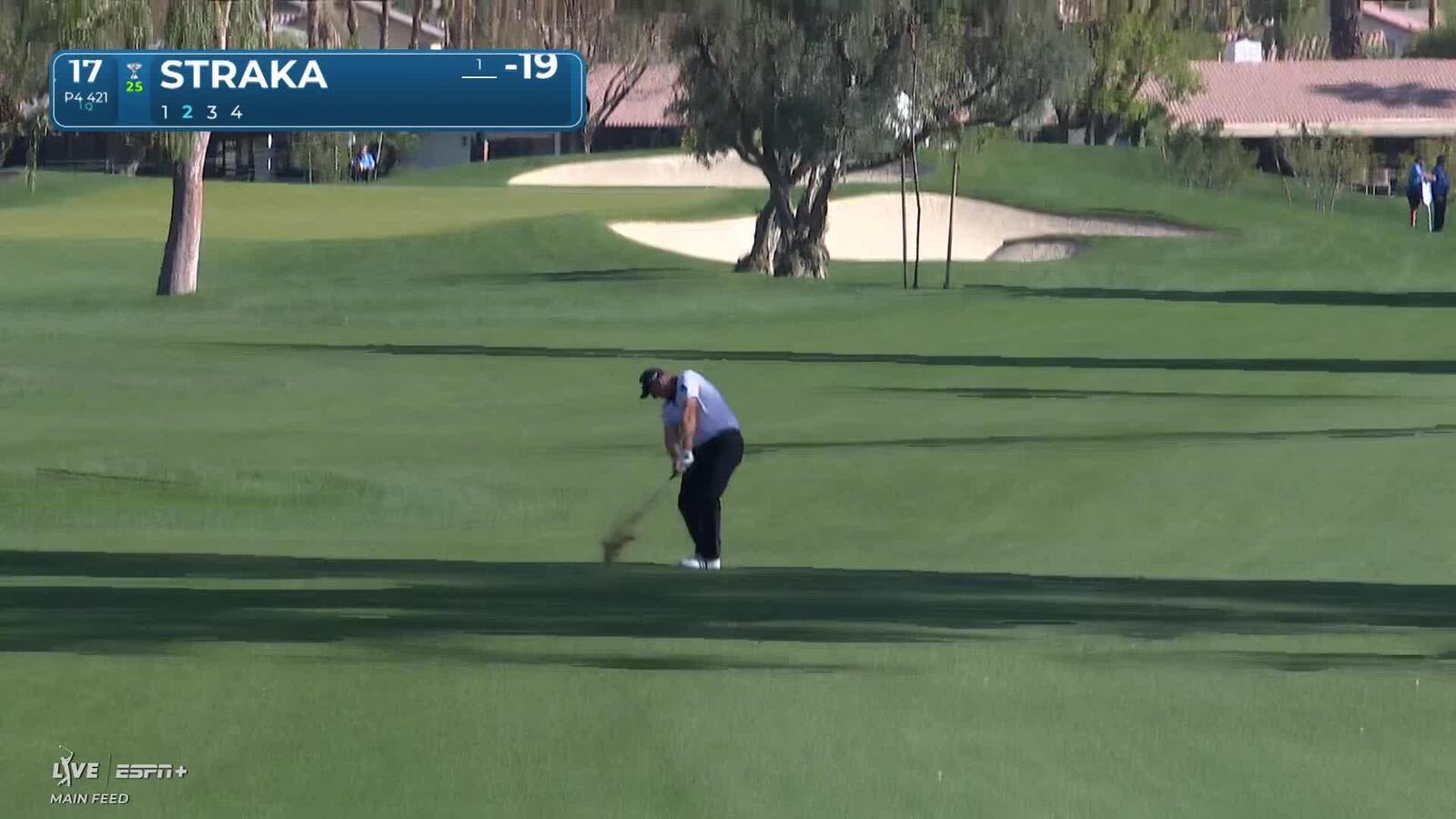 Sepp Straka | Round 3 | 17th hole | Shot 2 | 2025 The American Express