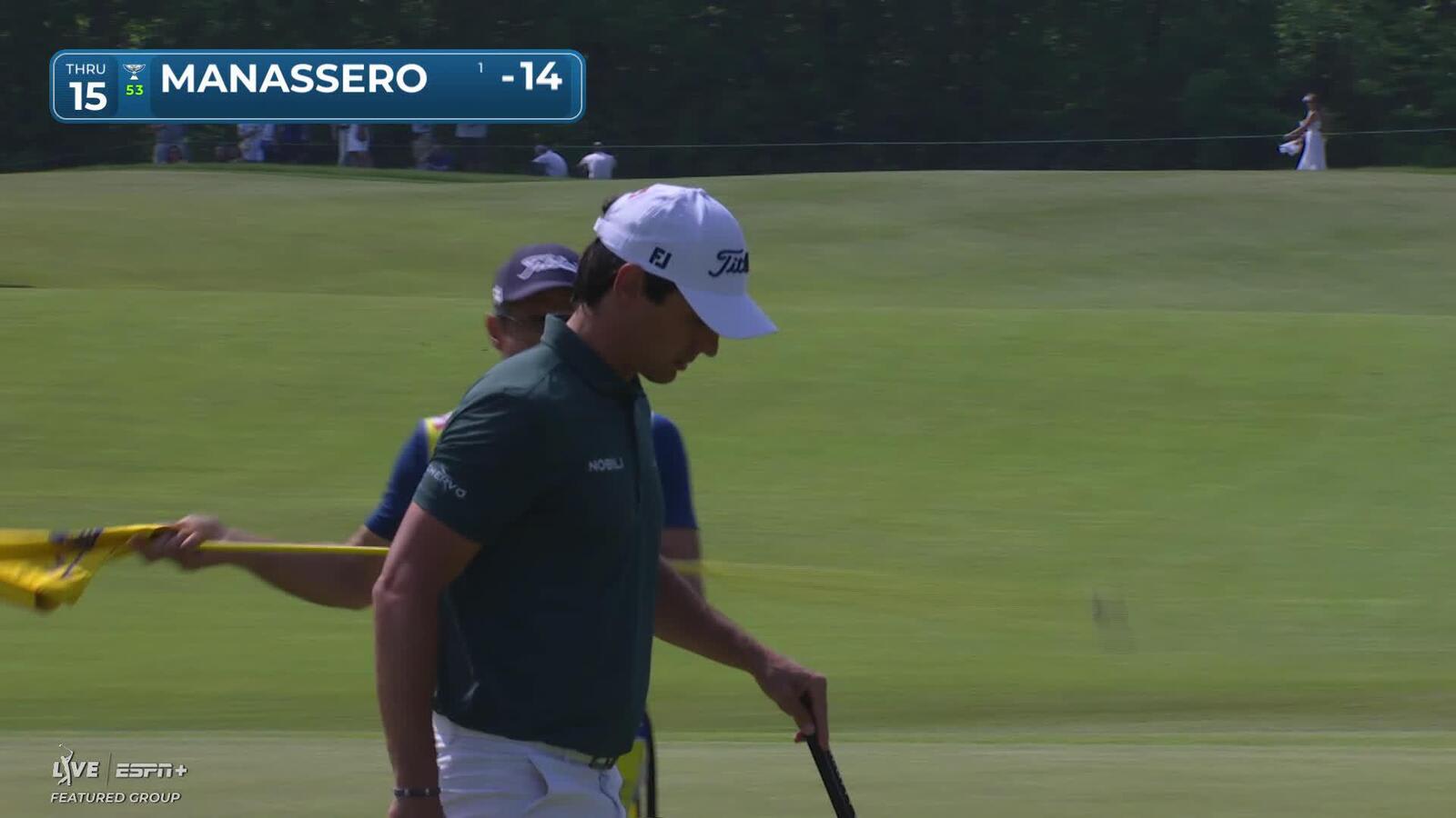 Matteo Manassero | Round 3 | 15th hole | Shot 3 | 2025 RBC Canadian