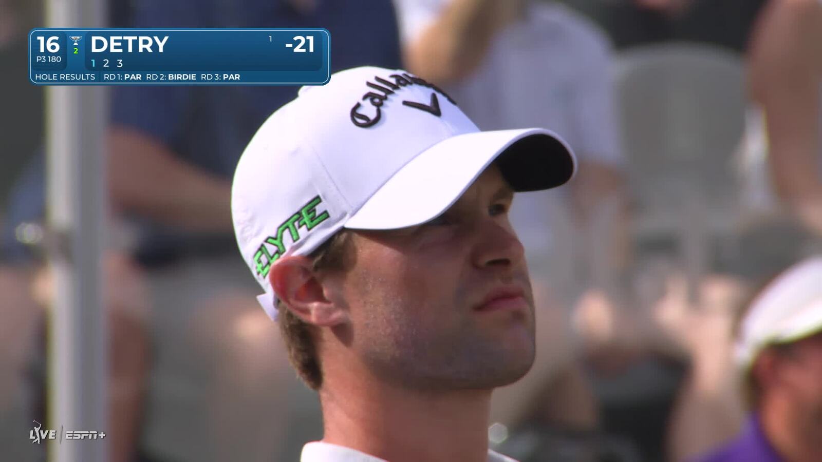 Thomas Detry | Round 4 | 16th hole | Shot 1 | 2025 WM Phoenix Open