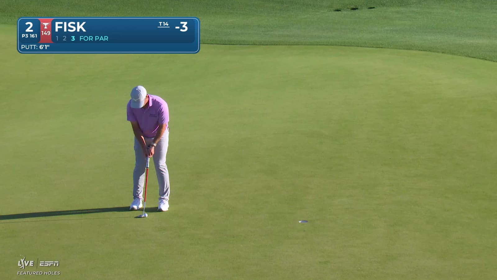 Steven Fisk | Round 2 | 2nd hole | Shot 3 | 2026 Texas Children's