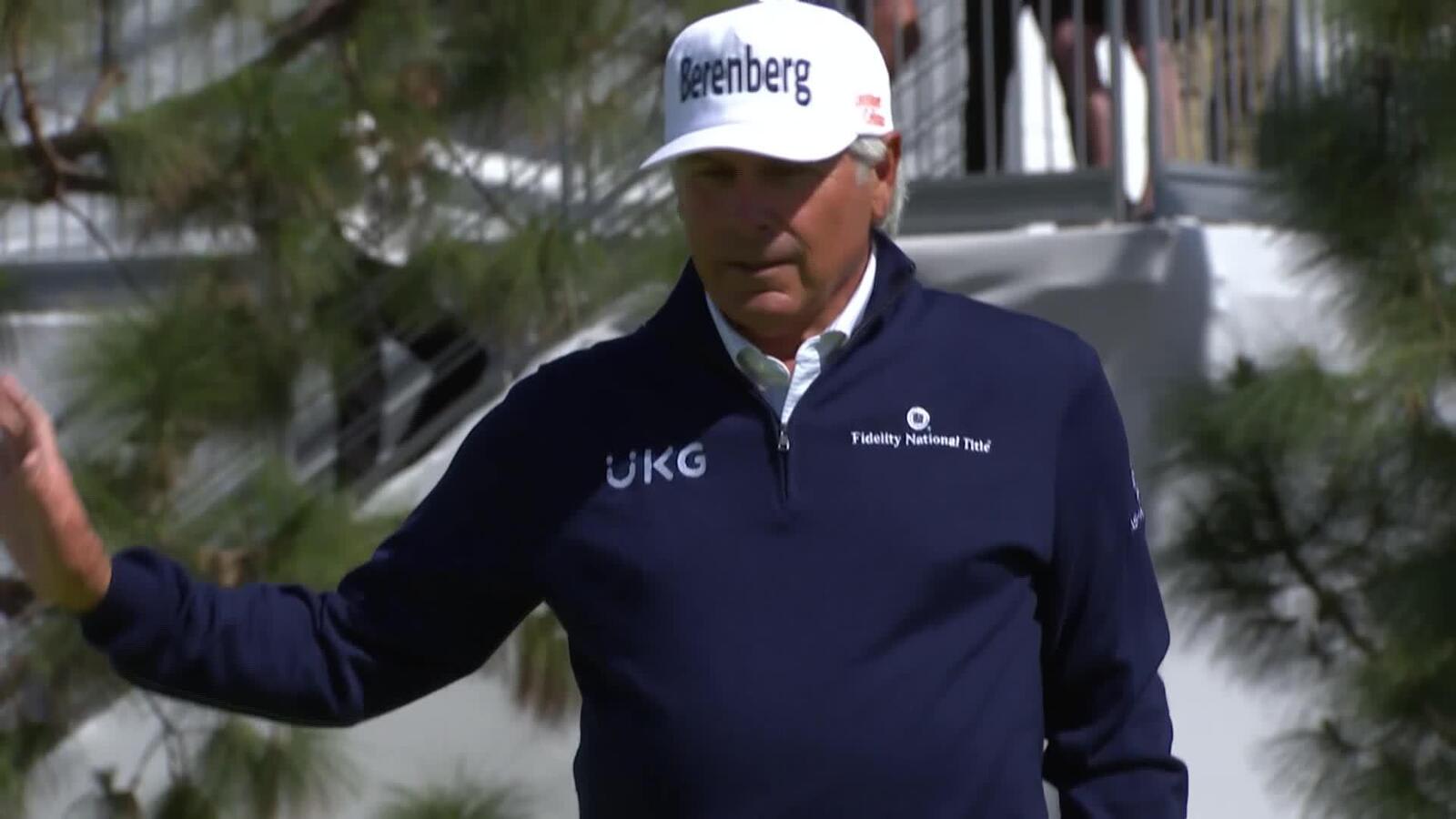 Fred Couples | Round 3 | 15th hole | Shot 5 | 2025 Hoag Classic