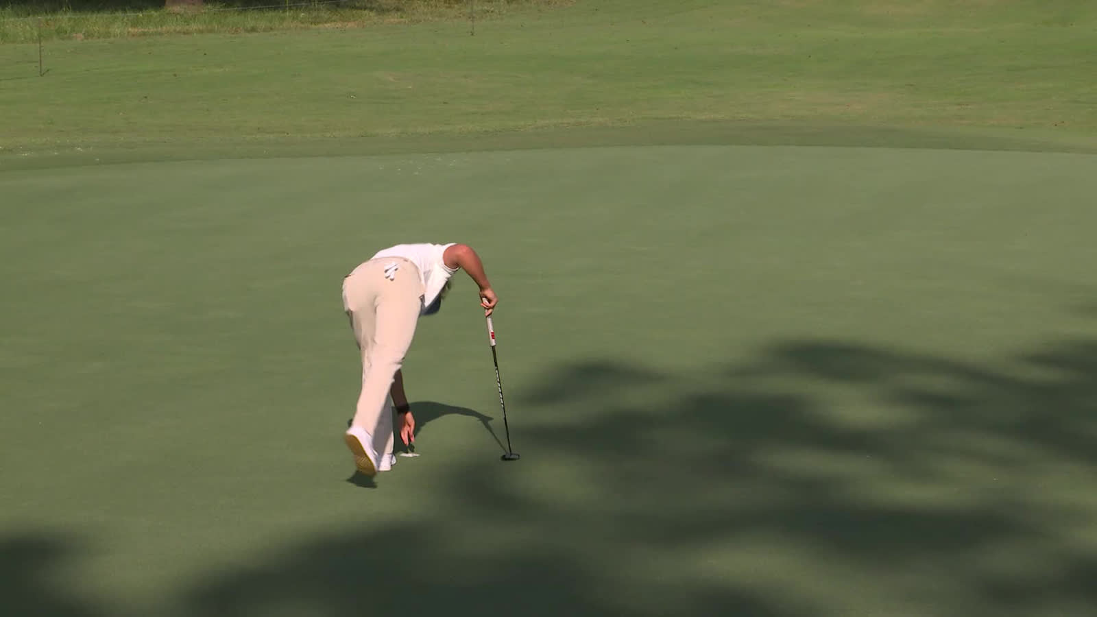 Garrick Higgo | Round 1 | 4th hole | Shot 3 | 2025 Sanderson Farms