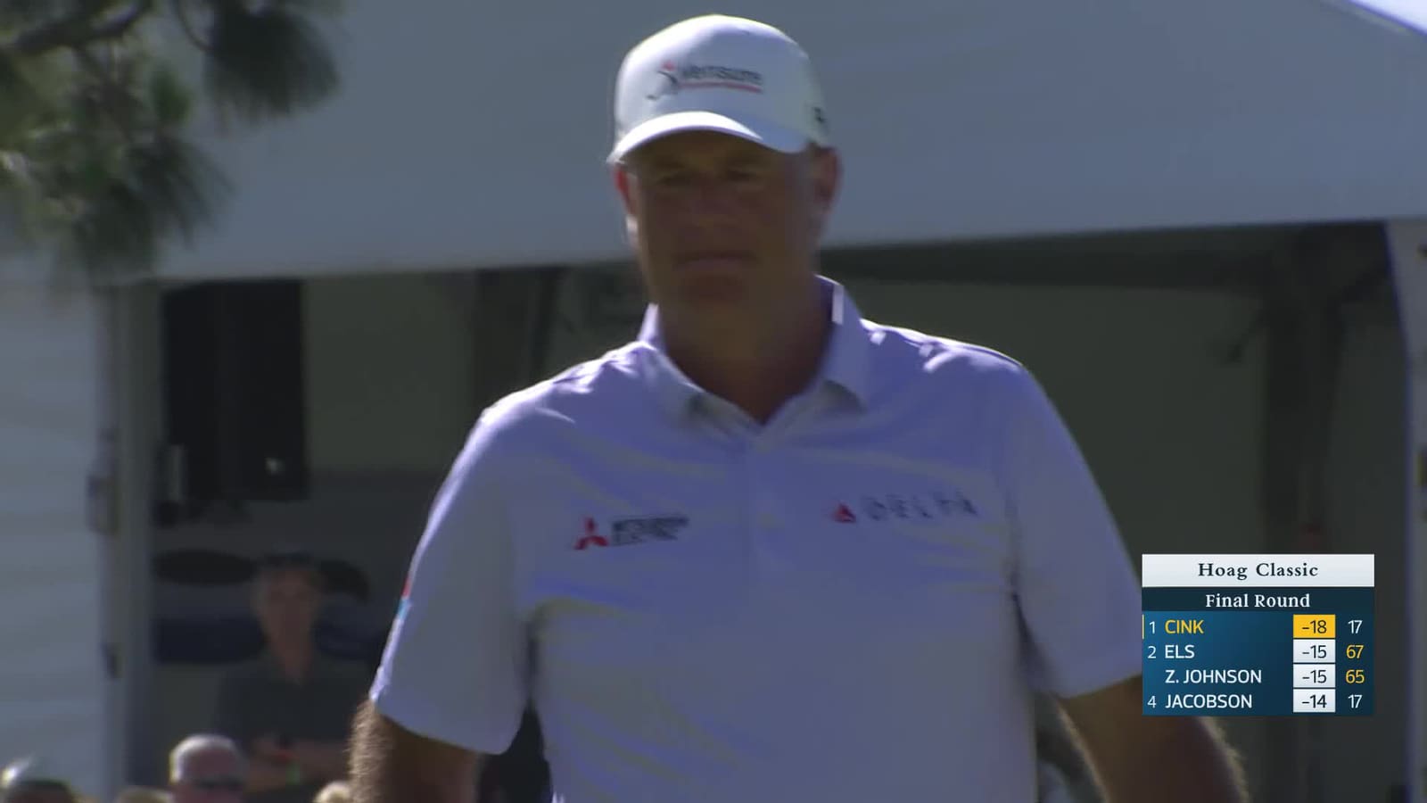 Stewart Cink | Round 3 | 18th hole | Shot 3 | 2026 Hoag Classic