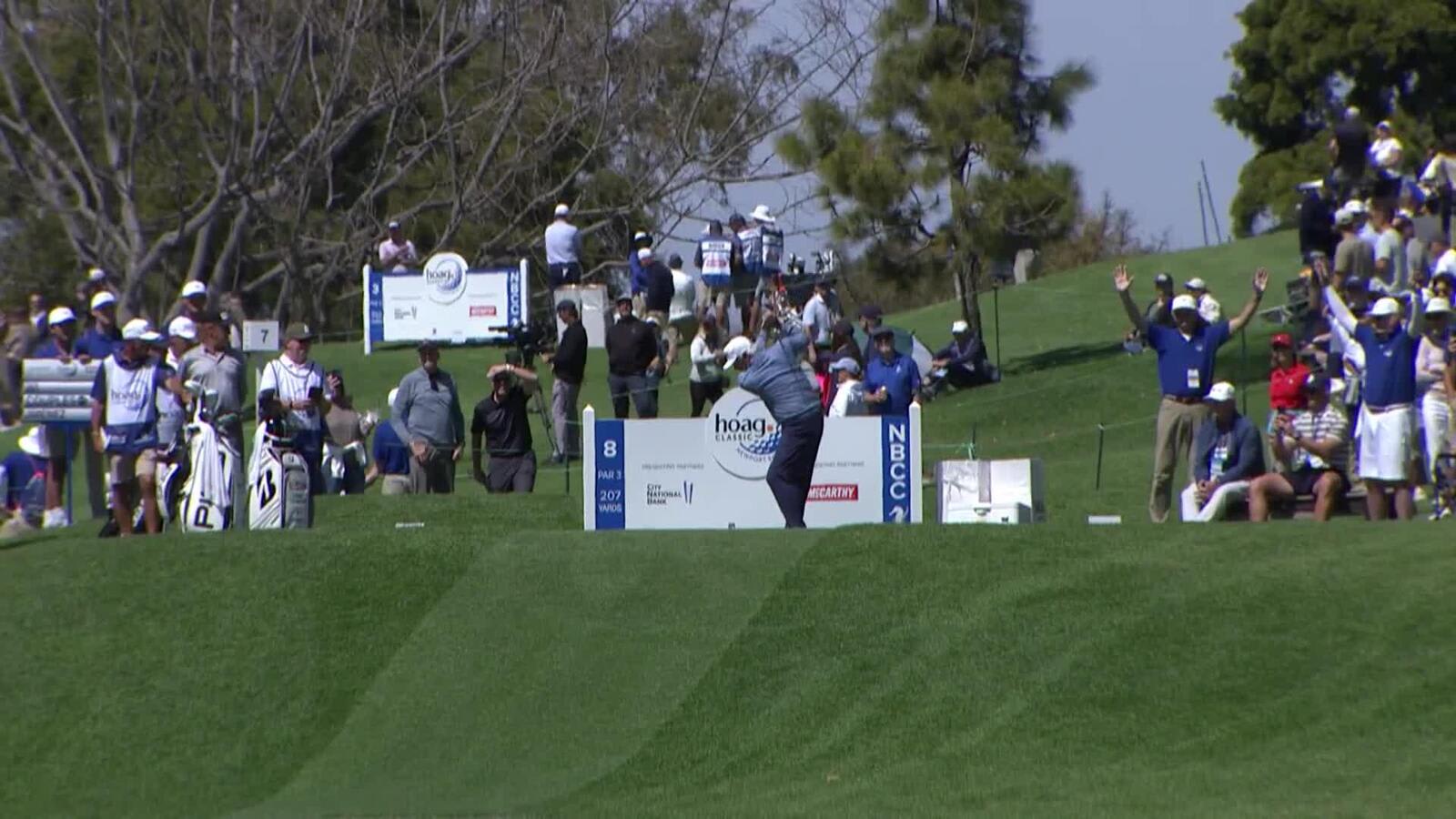 Fred Couples | Round 2 | 8th hole | Shot 1 | 2025 Hoag Classic