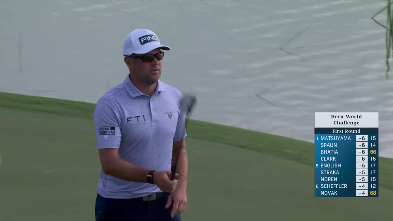 Corey Conners | Round 1 | 17th hole | Shot 2 | 2025 Hero World Challenge