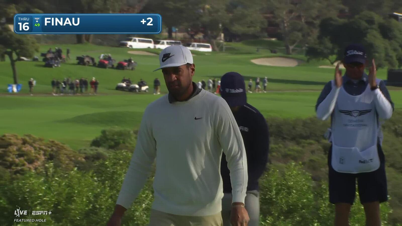 Tony Finau | Round 2 | 16th hole | Shot 3 | 2025 Genesis