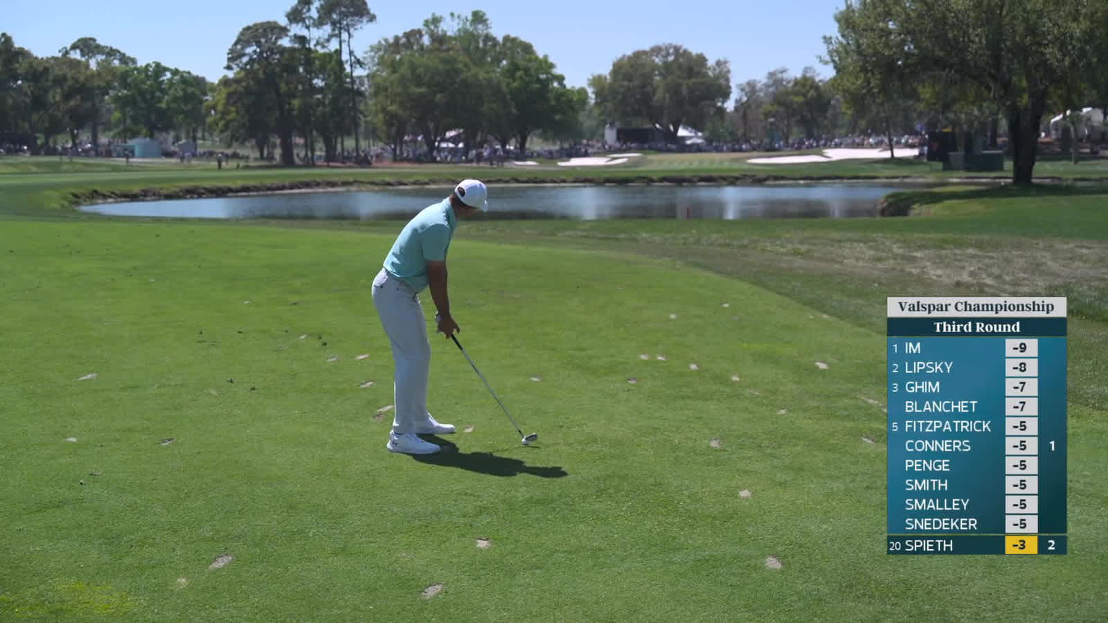 Jordan Spieth | Round 3 | 3rd hole | Shot 2 | 2026 Valspar