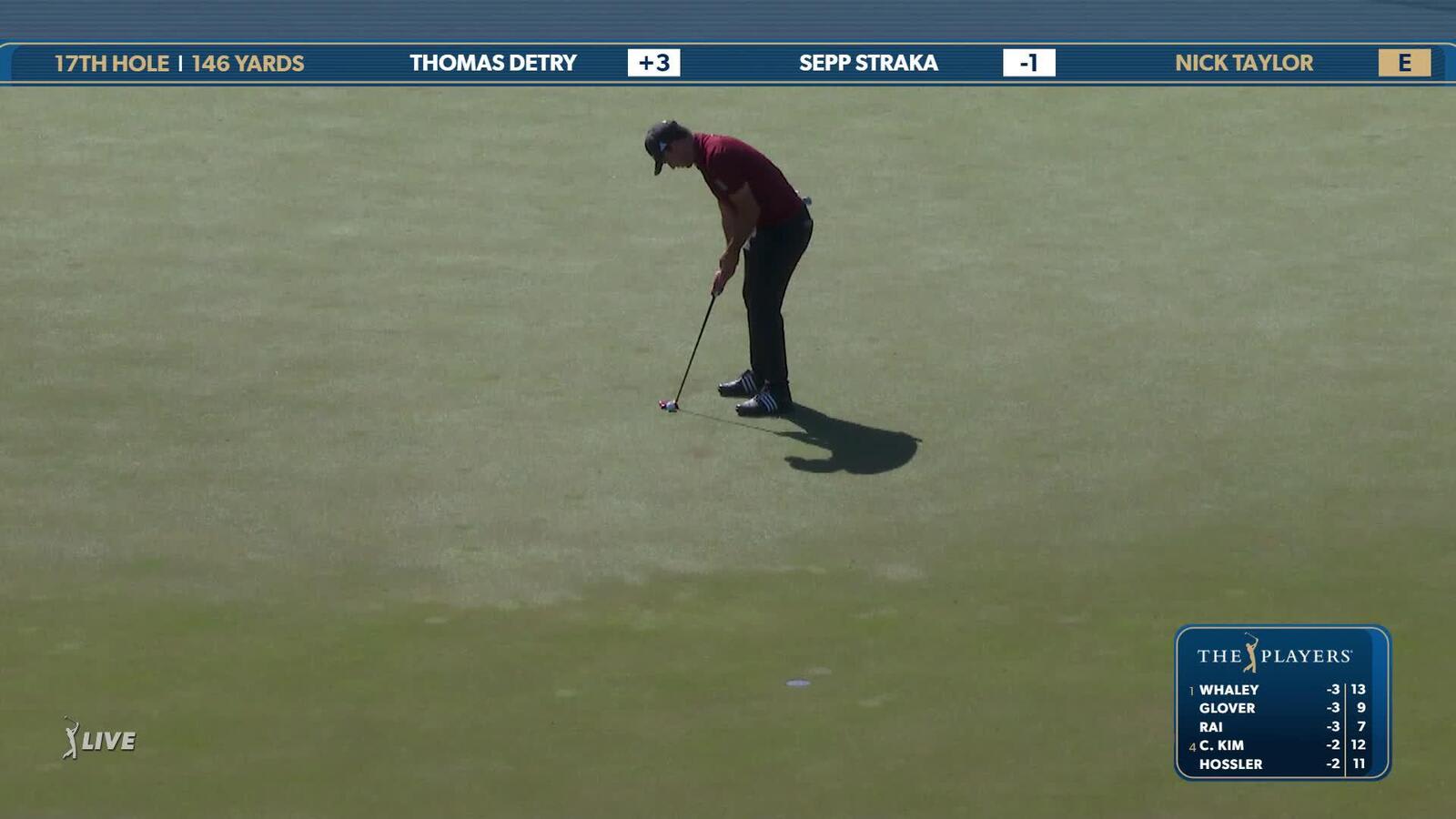 Nick Taylor | Round 1 | 17th hole | Shot 2 | 2025 THE PLAYERS