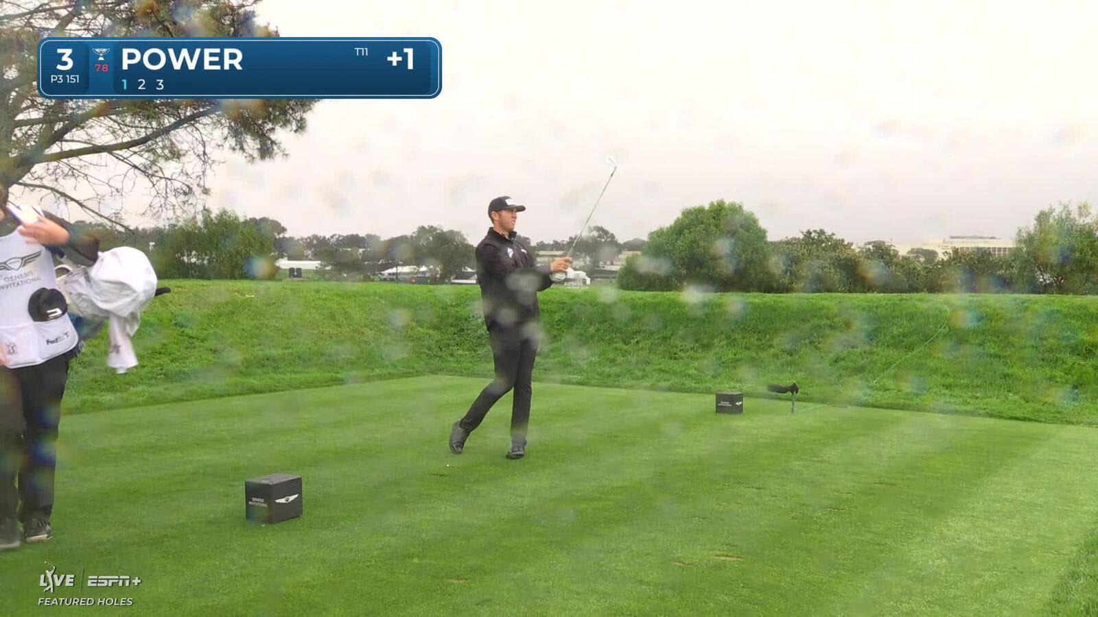 Seamus Power | Round 1 | 3rd hole | Shot 1 | 2025 Genesis