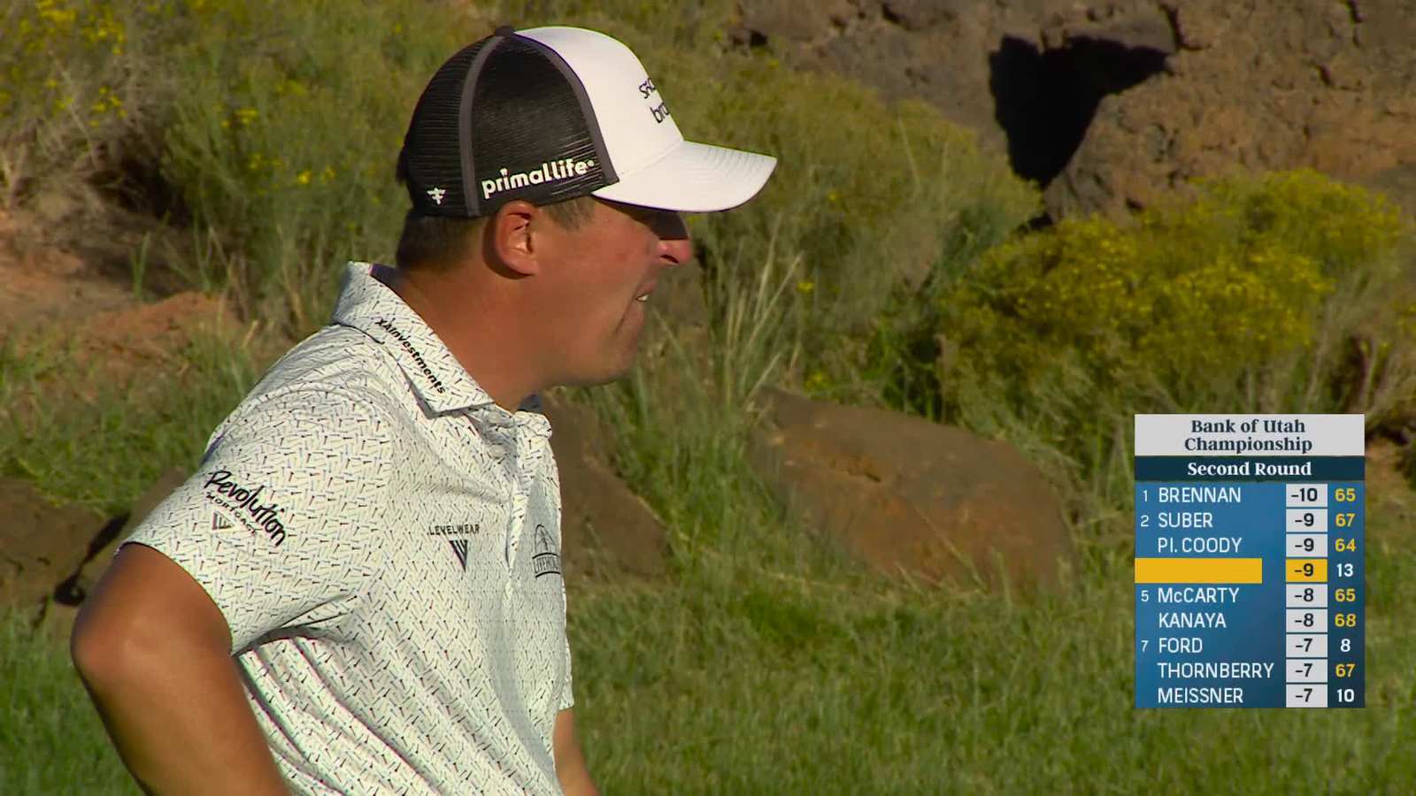 Justin Lower | Round 2 | 14th hole | Shot 2 | 2025 Bank of Utah