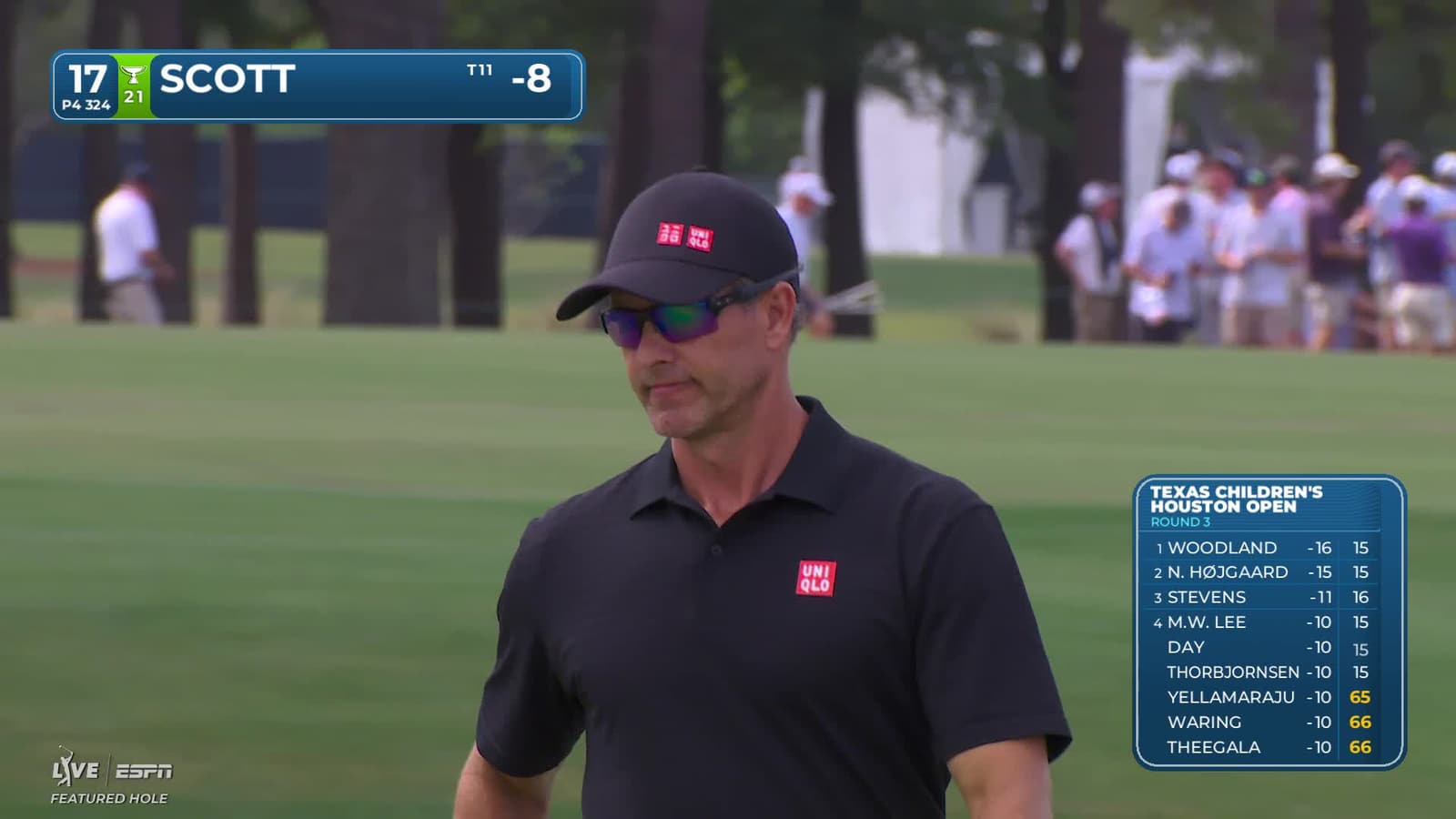 Adam Scott | Round 3 | 17th hole | Shot 4 | 2026 Texas Children's