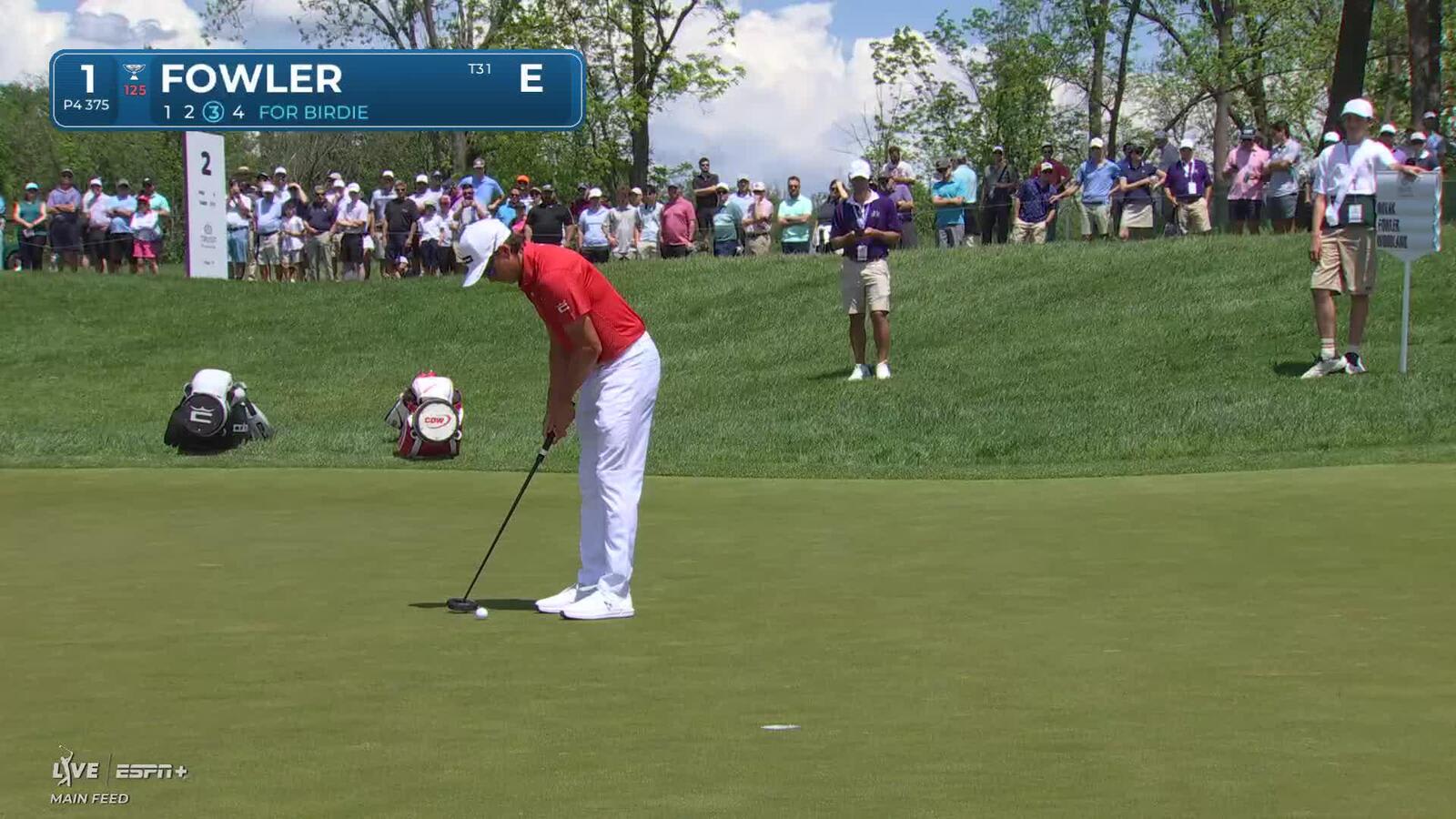 Rickie Fowler | Round 1 | 1st hole | Shot 3 | 2025 Truist Championship