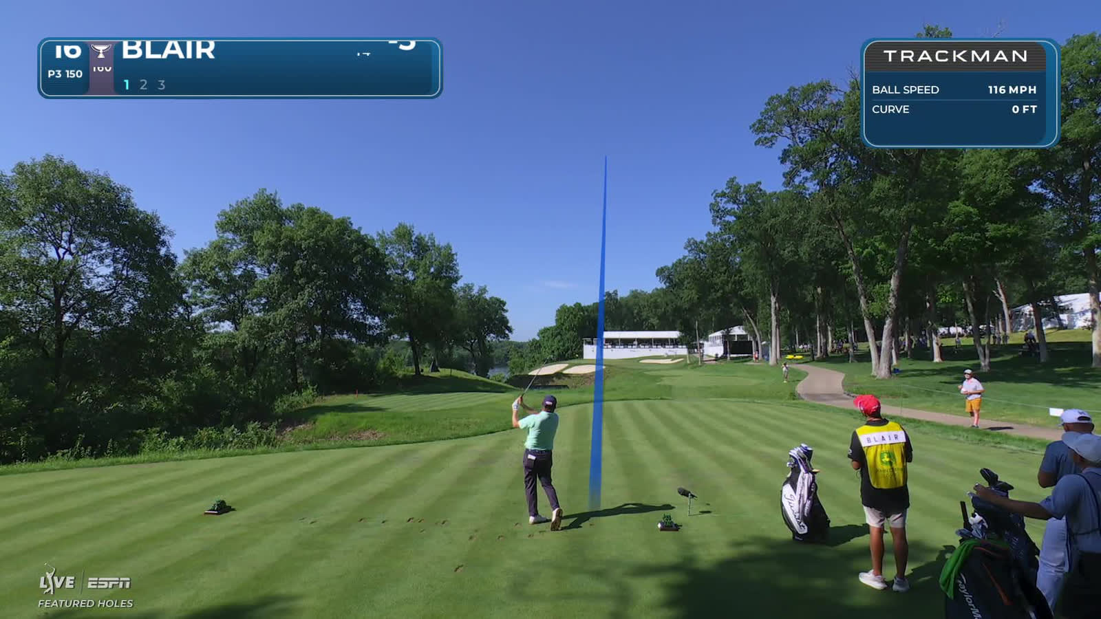 Zac Blair | Round 1 | 16th hole | Shot 1 | 2026 John Deere