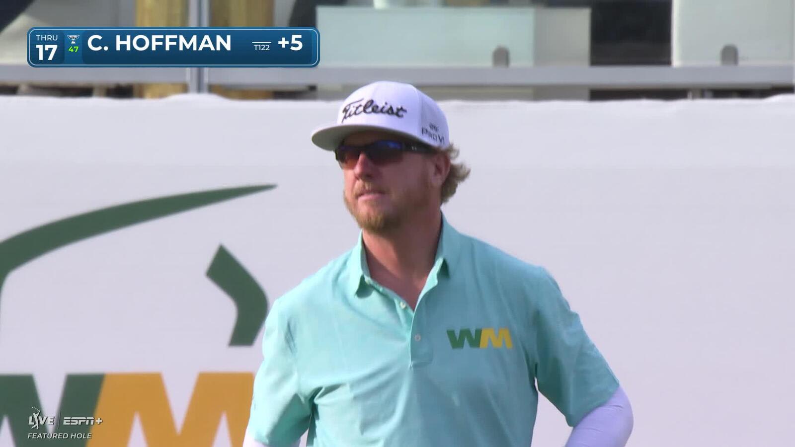 Charley Hoffman | Round 2 | 17th hole | Shot 5 | 2025 WM Phoenix Open