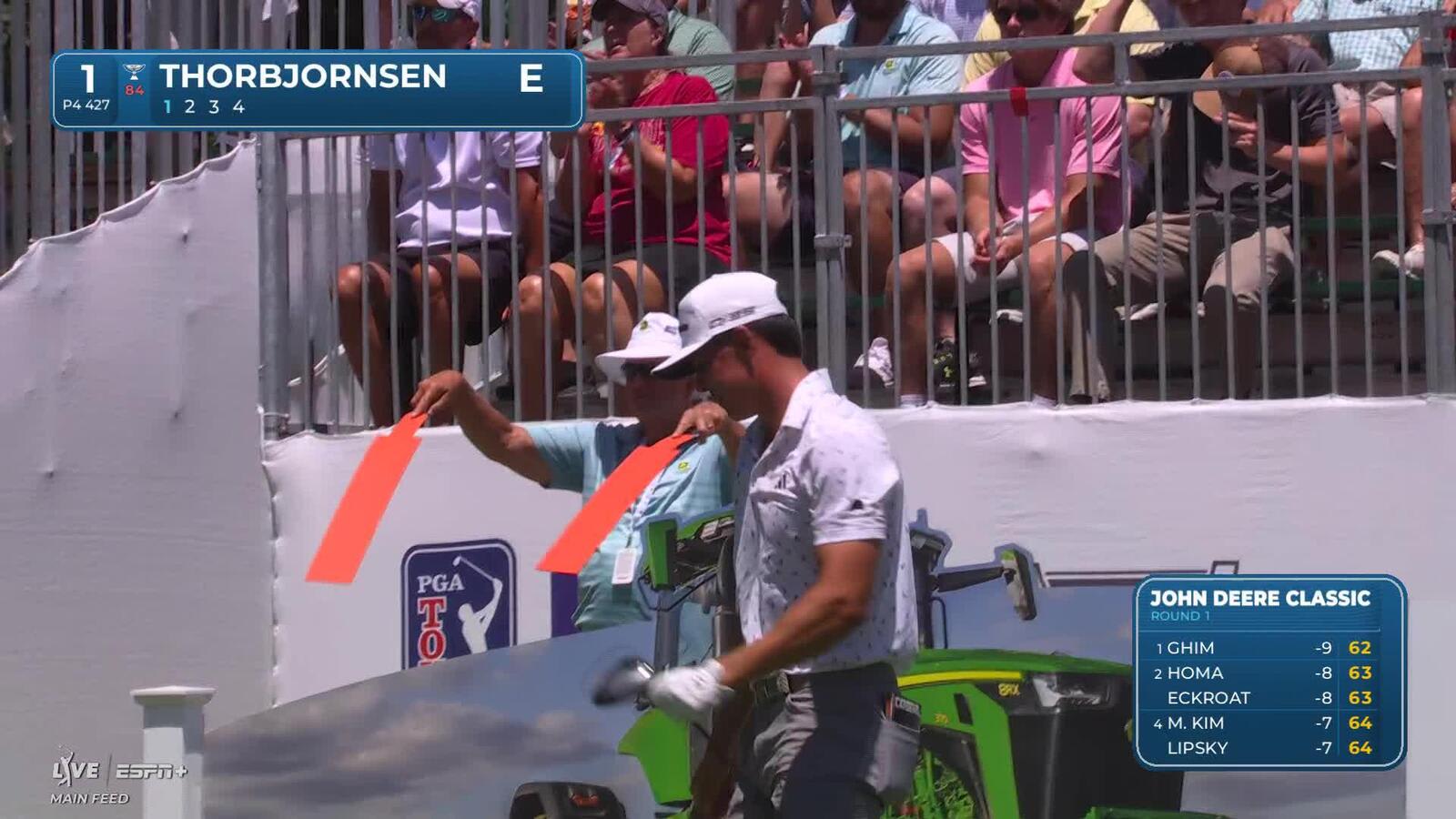 Michael Thorbjornsen | Round 1 | 1st hole | Shot 1 | 2025 John Deere