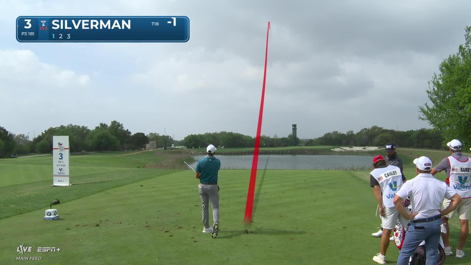 Ben Silverman | Round 1 | 3rd hole | Shot 1 | 2025 Valero