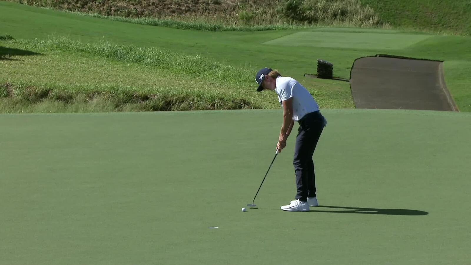 Jake Knapp | Round 1 | 11th hole | Shot 4 | 2025 Sentry