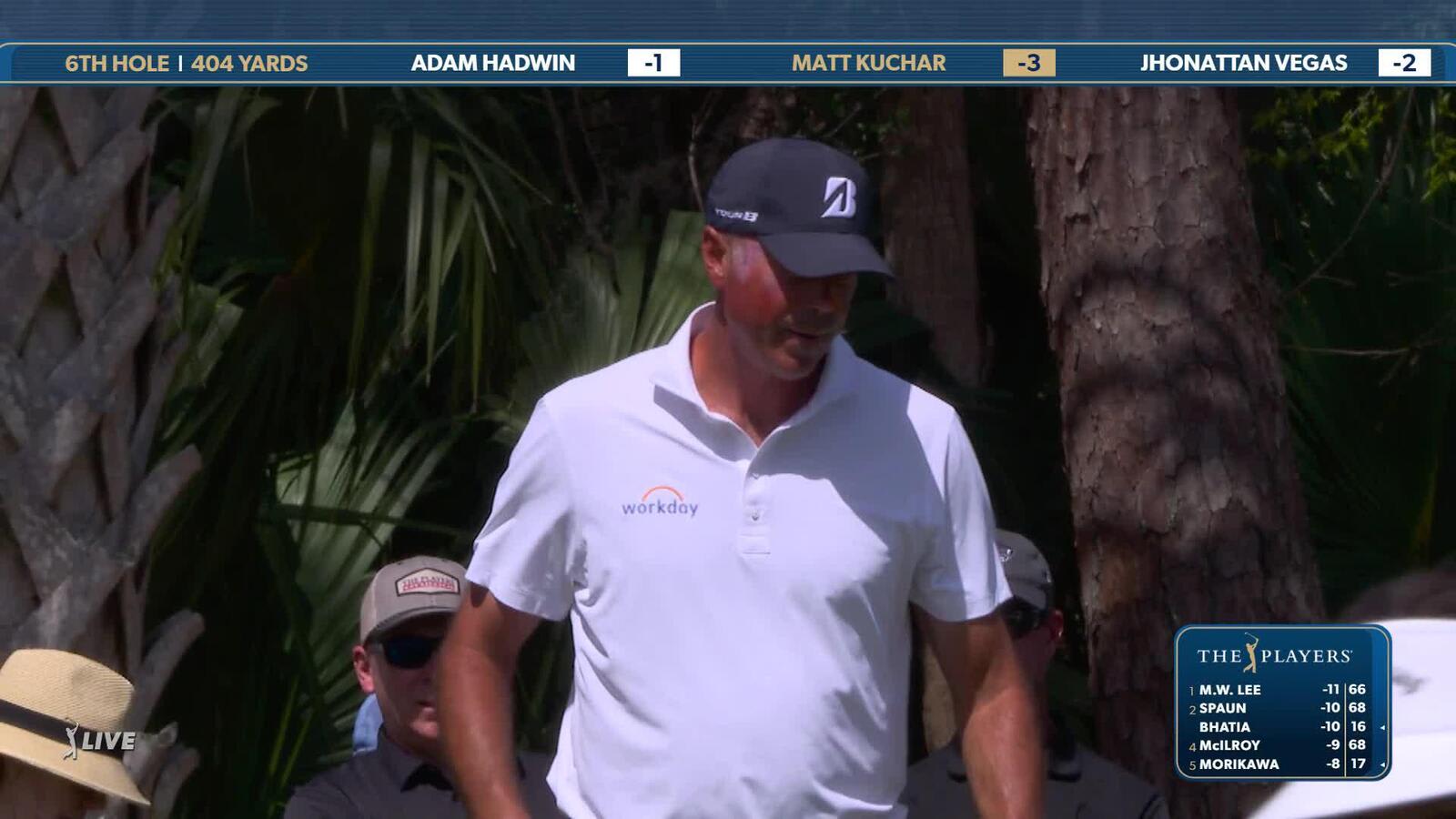 Matt Kuchar | Round 2 | 6th hole | Shot 4 | 2025 THE PLAYERS