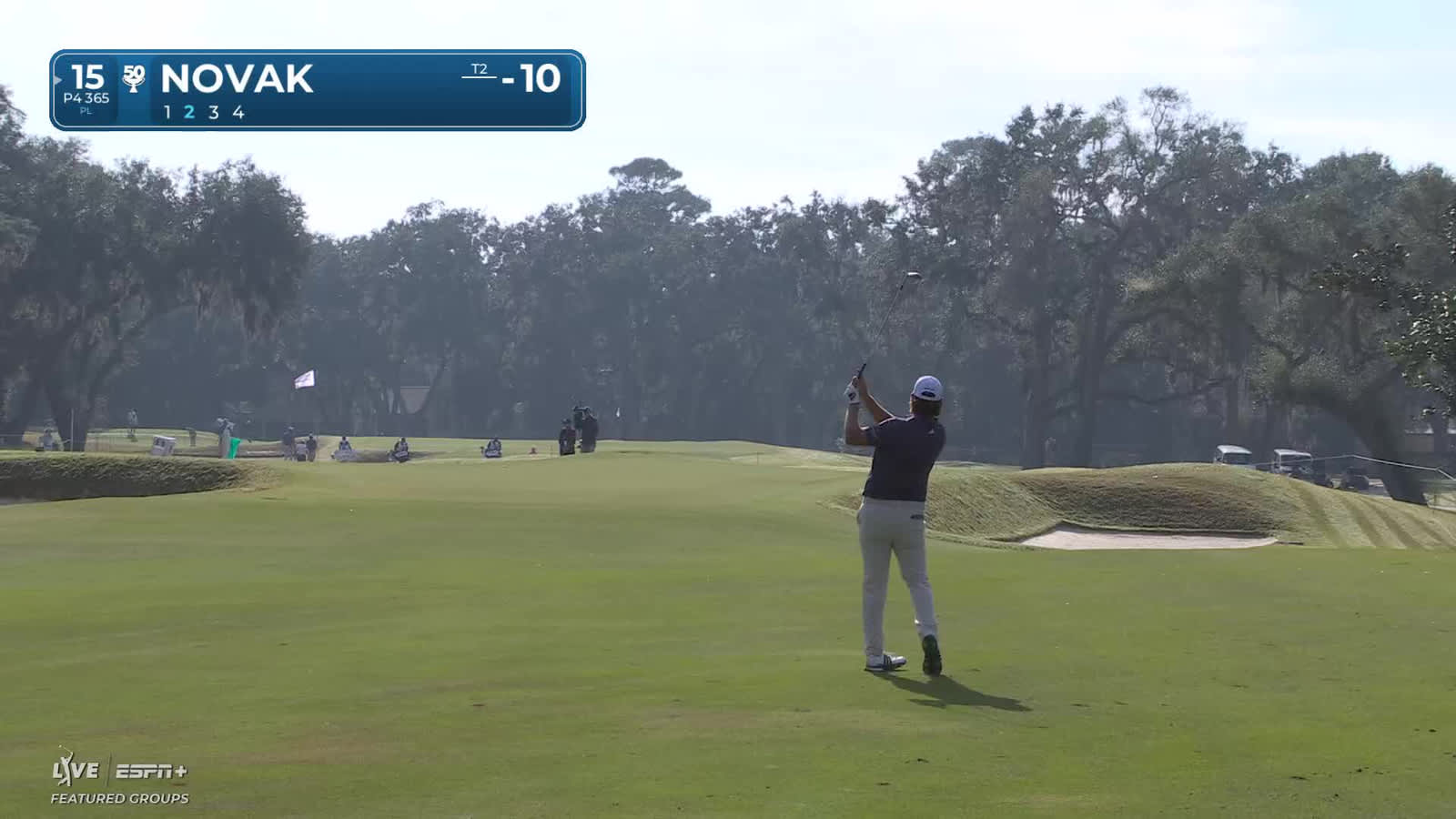 Andrew Novak | Round 2 | 15th hole | Shot 2 | 2025 The RSM Classic