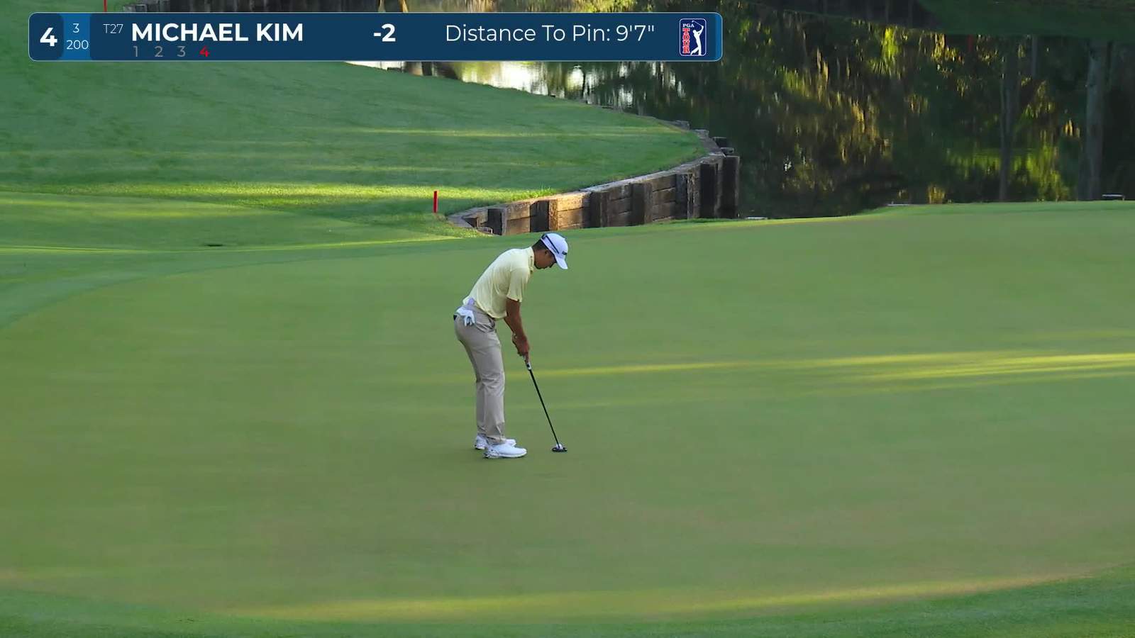 Michael Kim | Round 2 | 4th hole | Shot 4 | 2026 RBC Heritage
