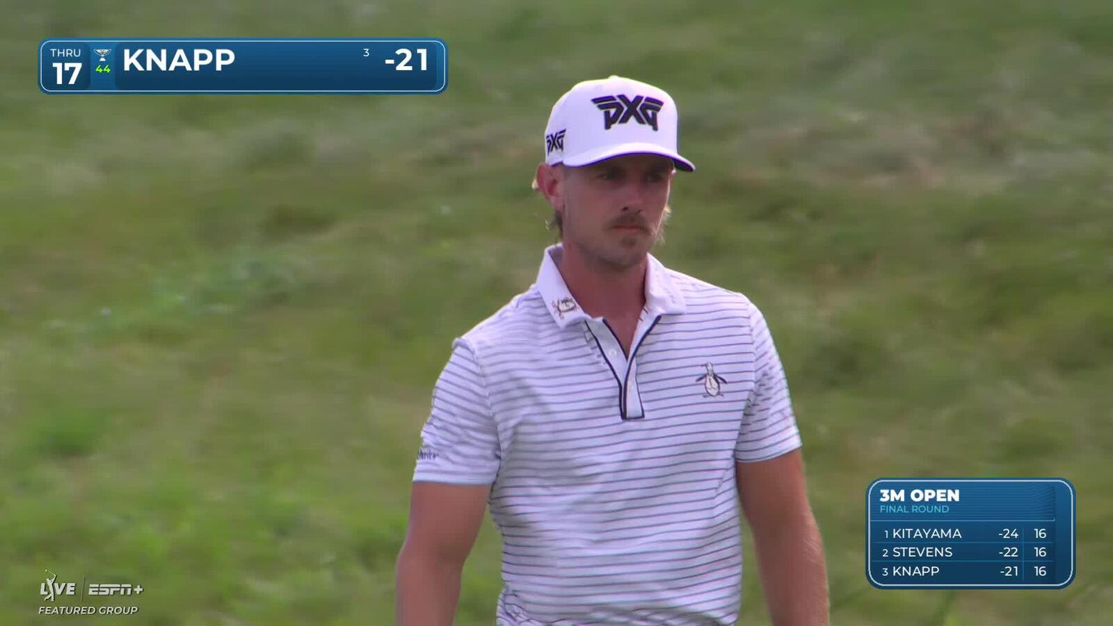 Jake Knapp | Round 4 | 17th hole | Shot 3 | 2025 3M Open