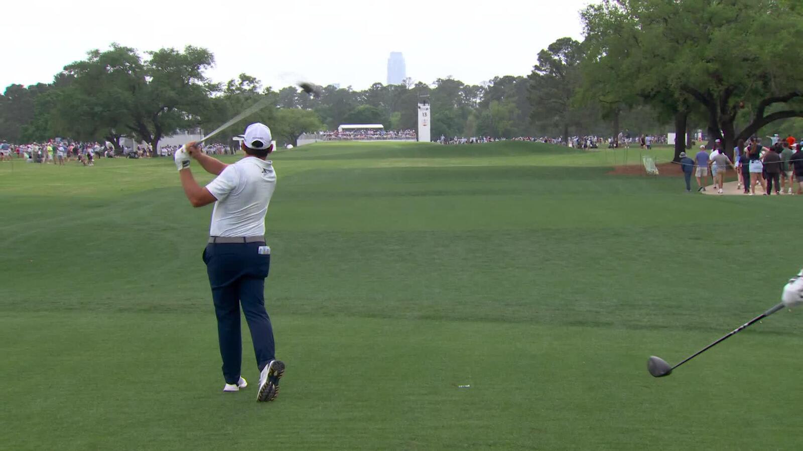 Alejandro Tosti | Round 4 | 13th hole | Shot 1 | 2025 Houston Open