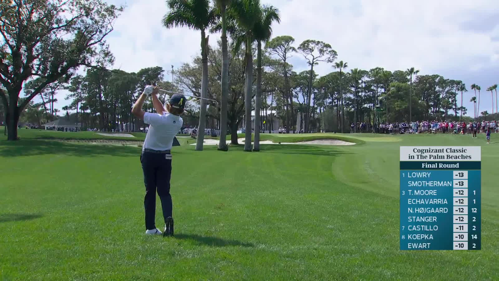 Austin Smotherman | Round 4 | 1st hole | Shot 2 | 2026 Cognizant Classic