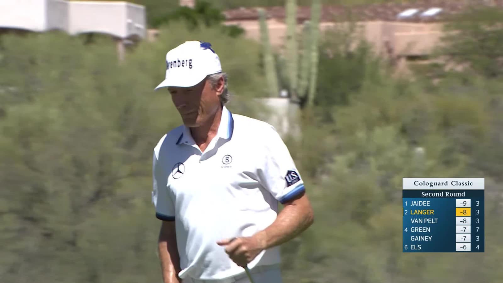 Bernhard Langer | Round 2 | 4th hole | Shot 2 | 2026 Cologuard