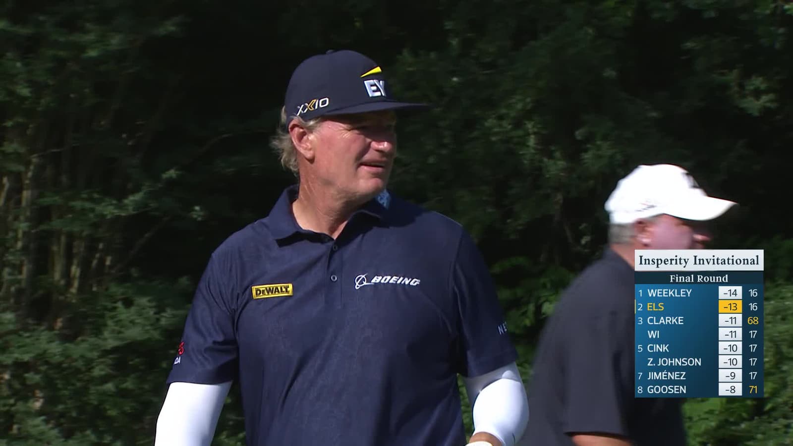 Ernie Els | Round 3 | 17th hole | Shot 1 | 2026 Insperity Invit