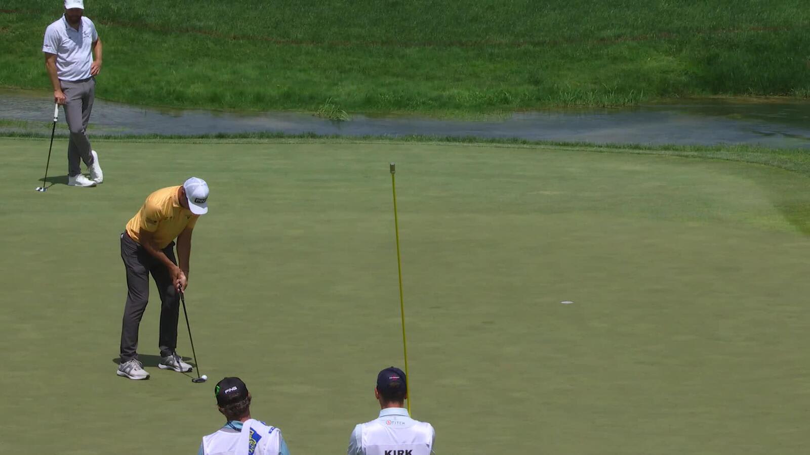 Corey Conners | Round 1 | 16th hole | Shot 2 | 2025 Truist Championship