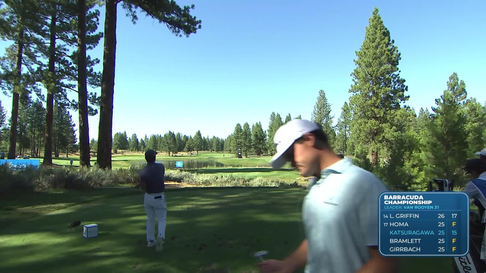 Yuto Katsuragawa | Round 3 | 16th hole | Shot 1 | 2025 Barracuda