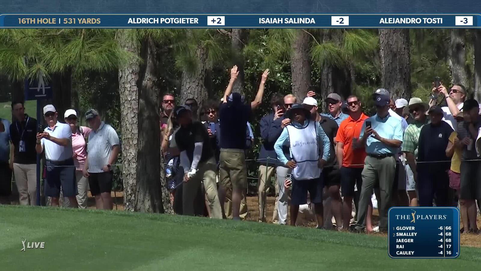Alejandro Tosti | Round 1 | 16th hole | Shot 2 | 2025 THE PLAYERS