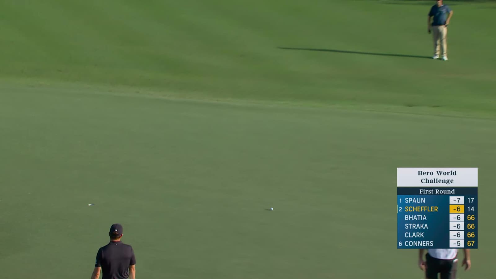 Scottie Scheffler | Round 1 | 15th hole | Shot 3 | 2025 Hero World Challenge