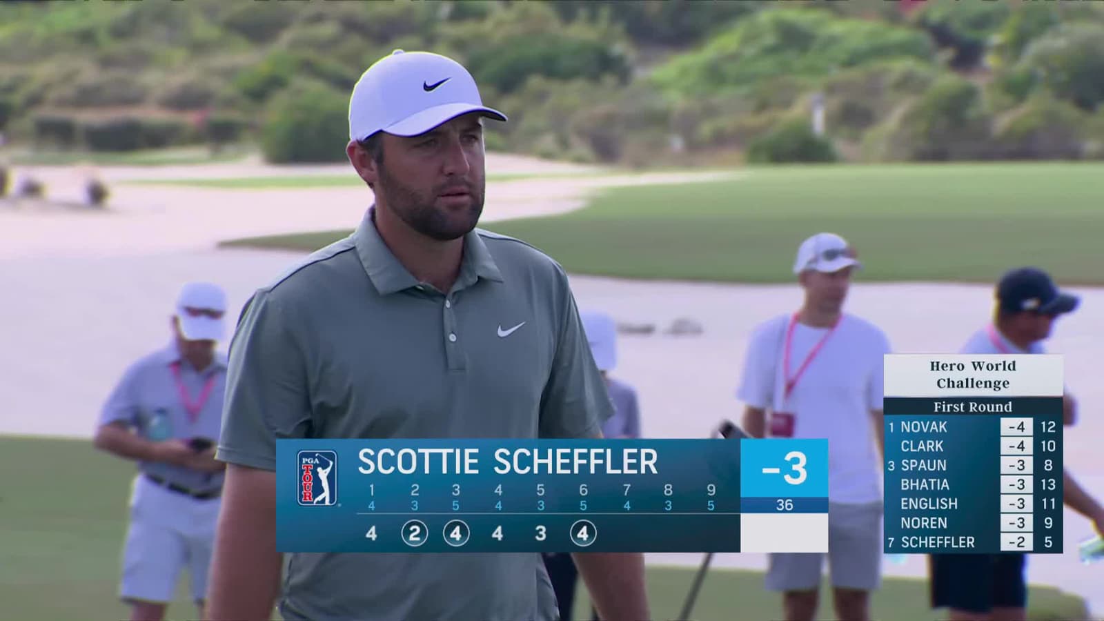 Scottie Scheffler | Round 1 | 6th hole | Shot 4 | 2025 Hero World Challenge