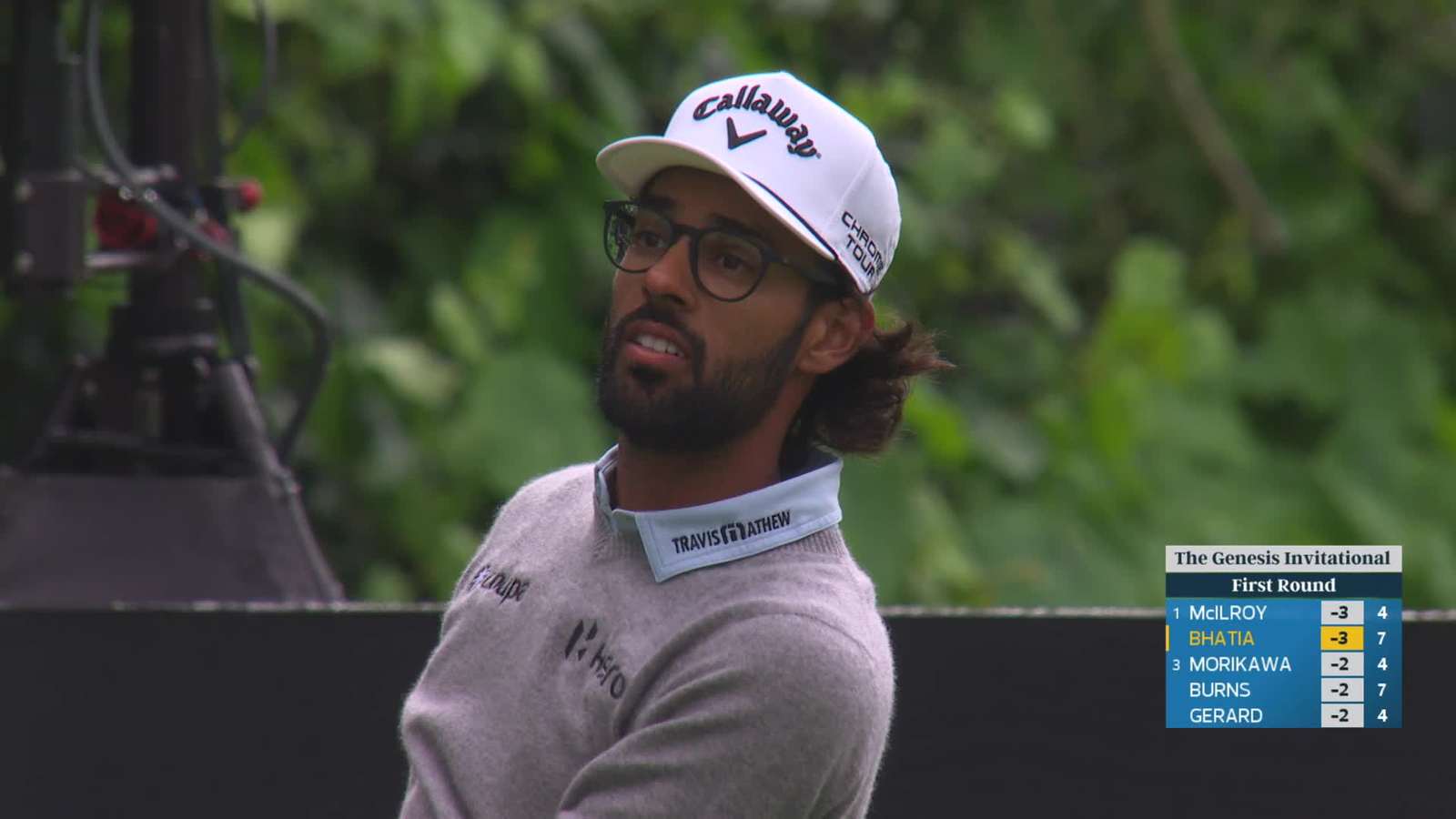 Akshay Bhatia | Round 1 | 8th hole | Shot 1 | 2026 The Genesis